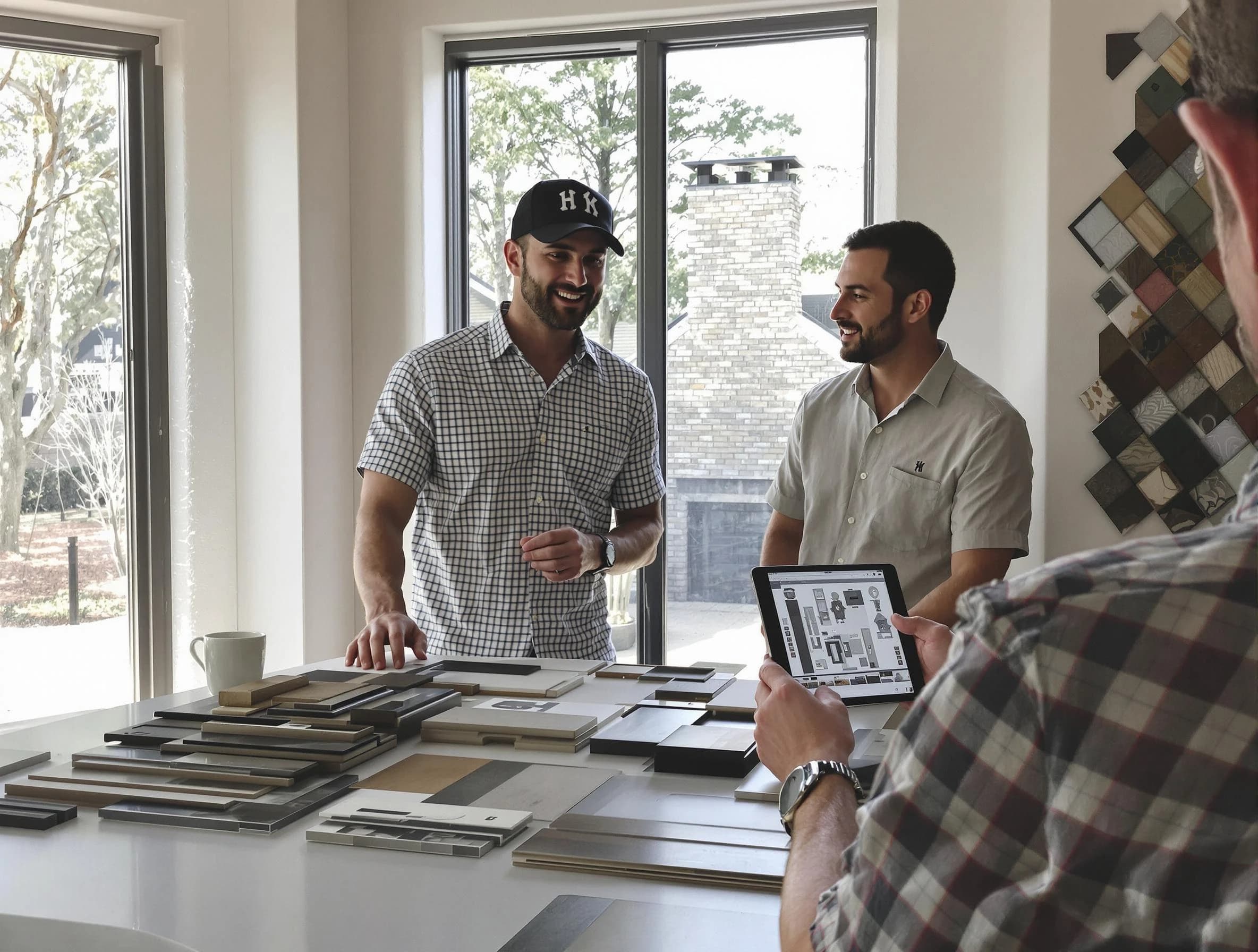 Holly Springs Chimney Sweep remodeling a chimney and fireplace in Holly Springs, GA