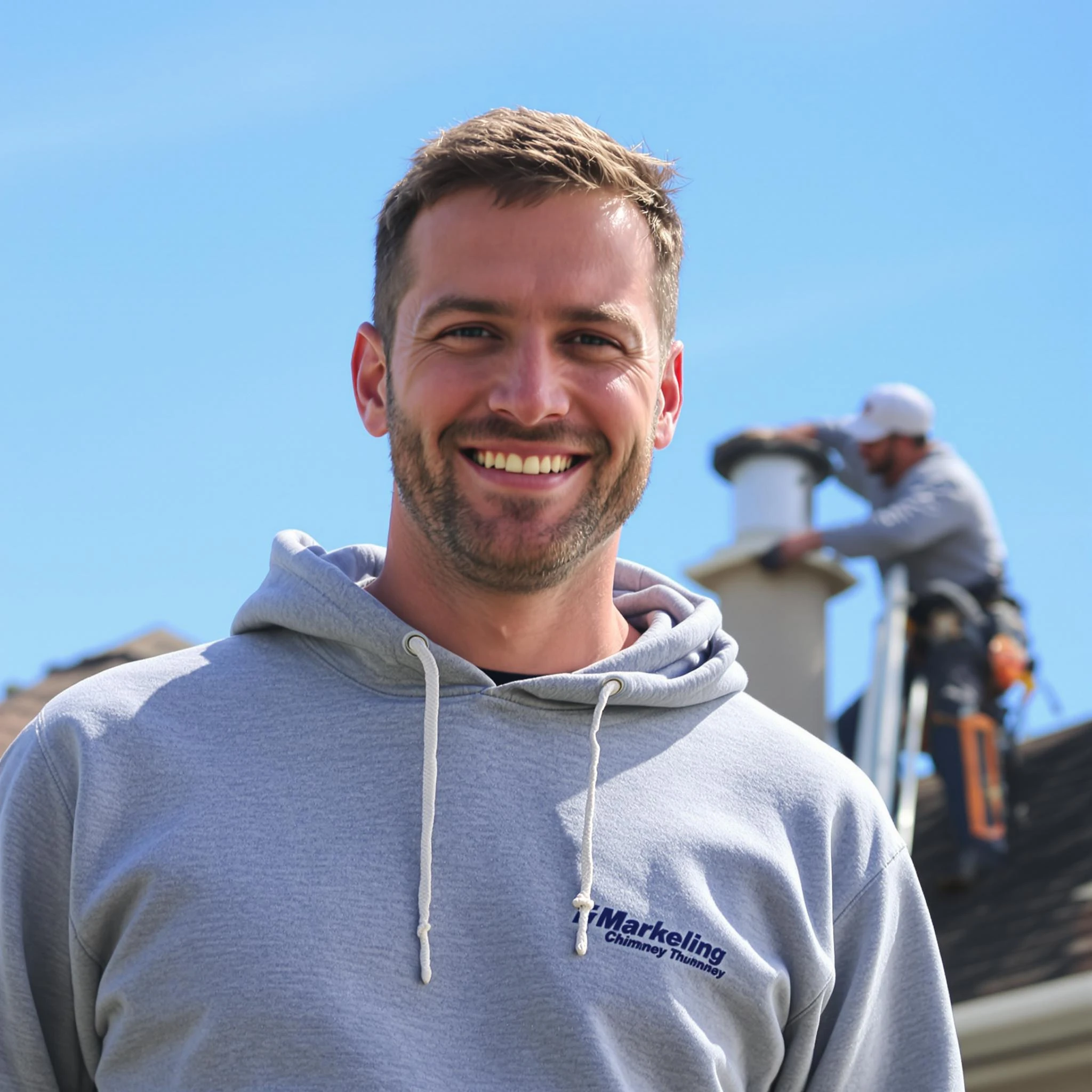 The Holly Springs Chimney Sweep team.