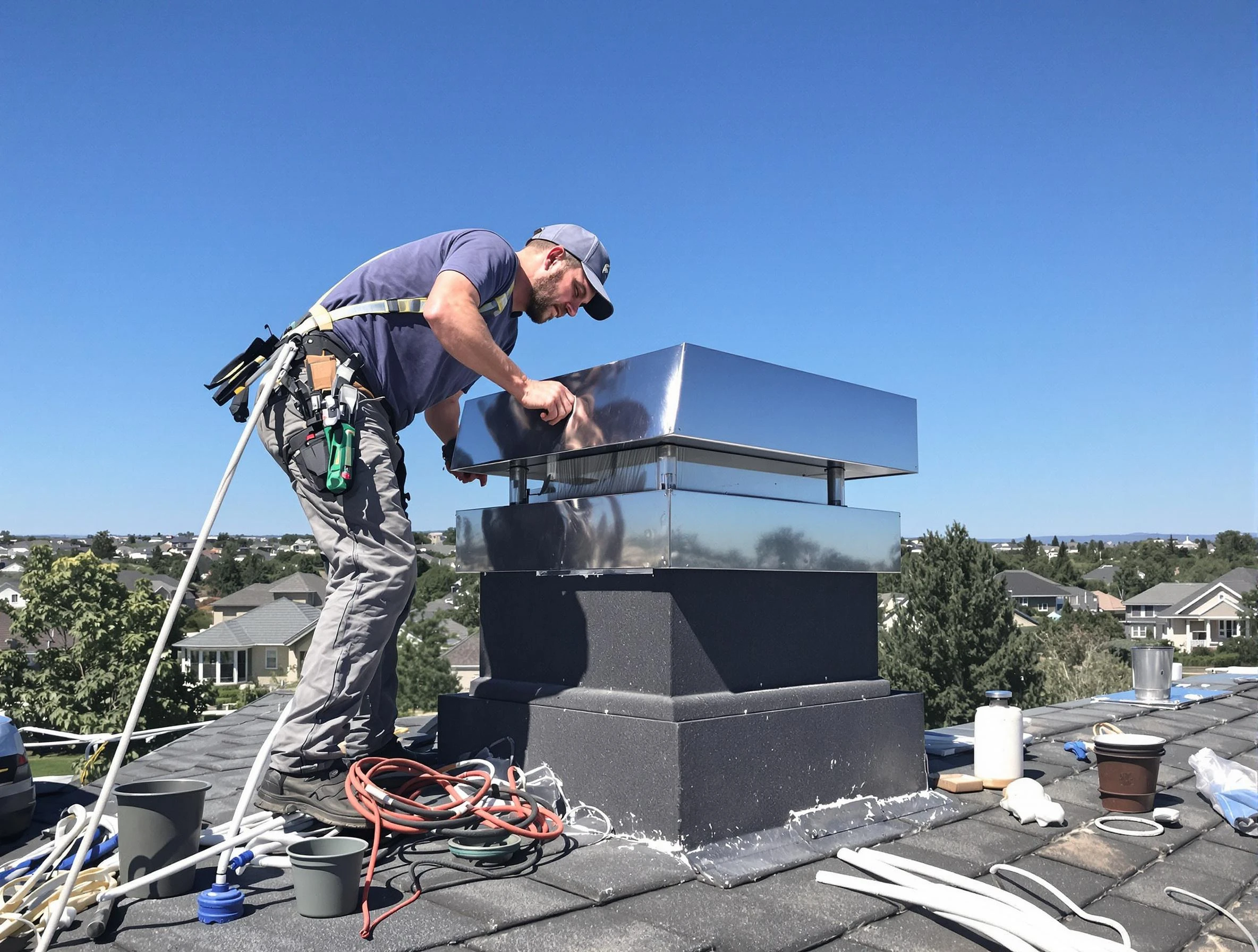 Chimney Cap Services service in Holly Springs, GA